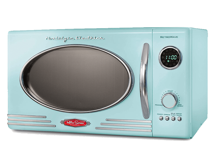 best microwave on a budget Nostalgia RMO4AQ
