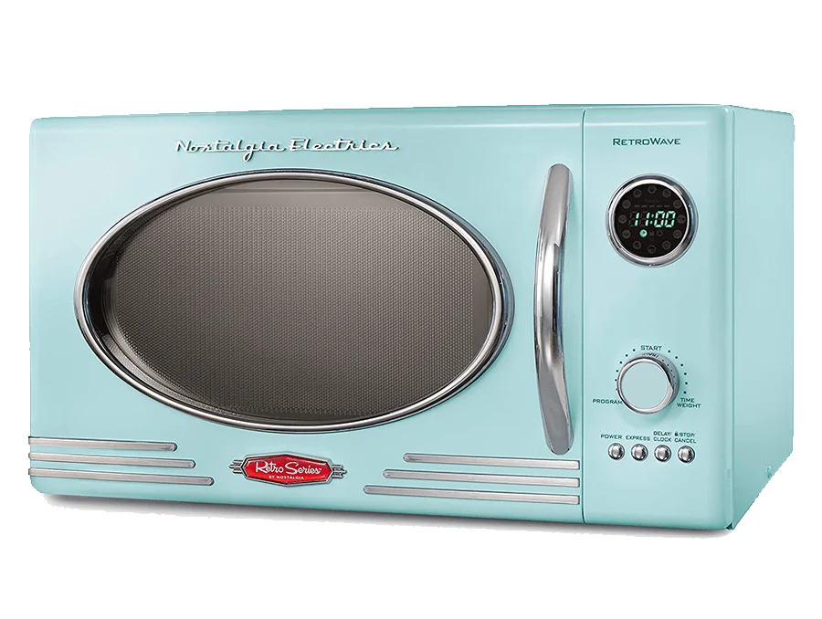 best microwave on a budget Nostalgia RMO4AQ